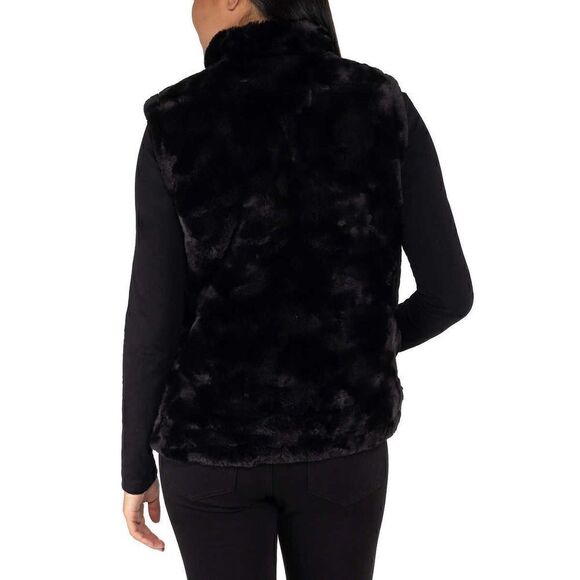 NEW! Nicole Miller Ladies Reversible and Versatile FauxFur or Quilted Ve… - Picture 3 of 16